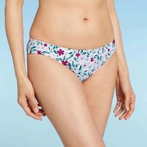 Women's Medium Coverage Hipster Bikini Bottom Kona Sol Floral Small 4/6